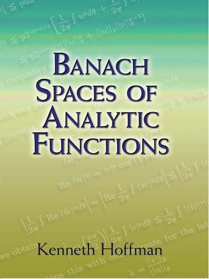 cover image of Banach Spaces of Analytic Functions